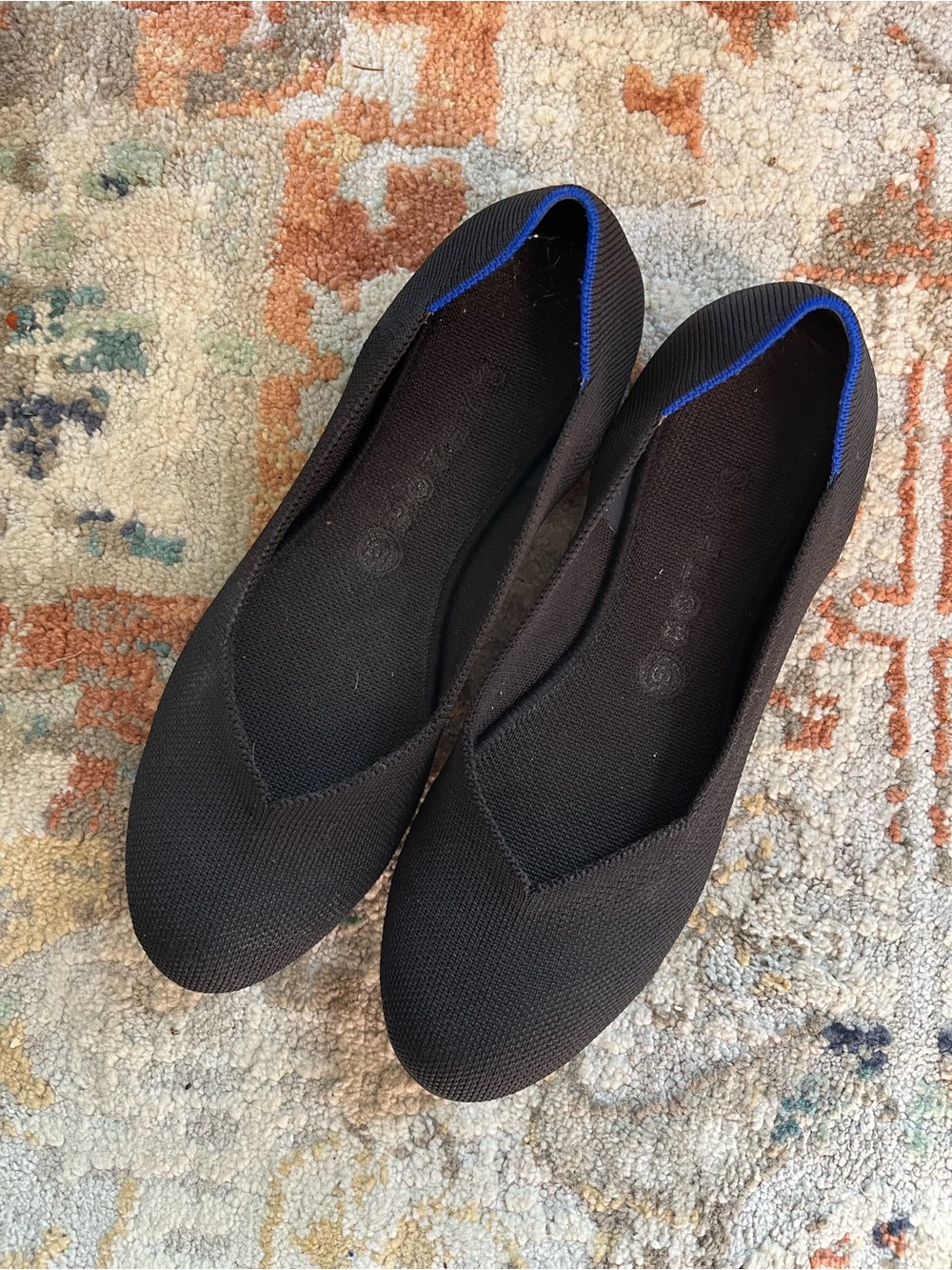 Rothy’s Women's Black Round Toe Flats